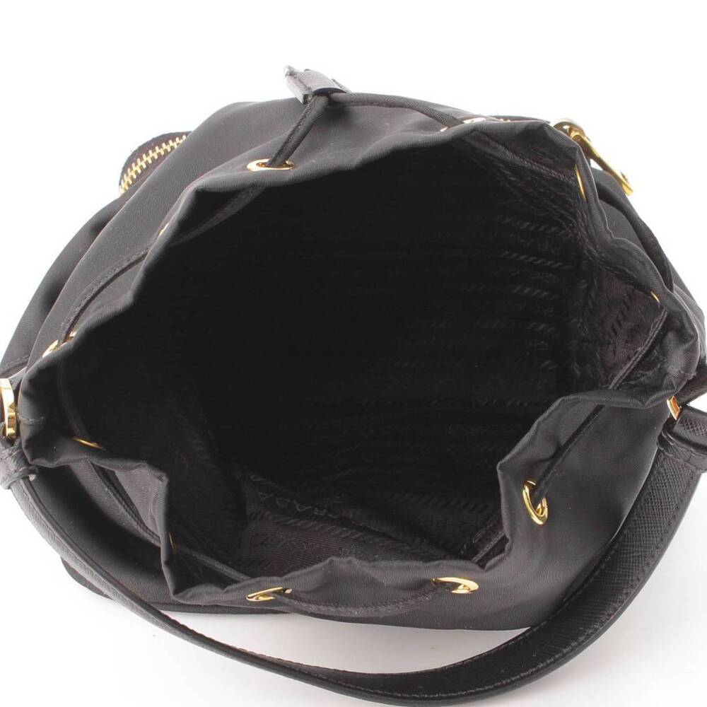 Prada Handbag Black Drawstring Vela - Picture 5 of 10